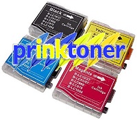 Compatible Brother LC970 / LC1000 Full Set Ink Cartridge Multipack