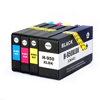 Compatible HP 950XL / 951XL Ink Cartridges Full Set