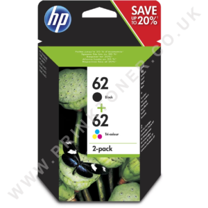 HP 62 BLACK & TRI-COLOUR
