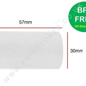 57 x 30mm Card Machine Rolls BPA Free