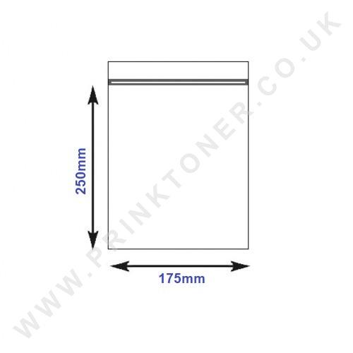 Grip Seal Bags 175 x 250mm