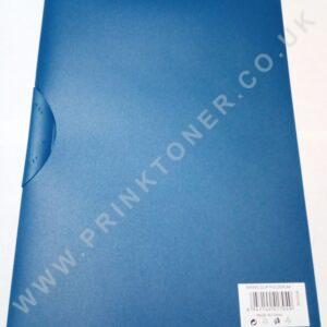 Swing clip file folder