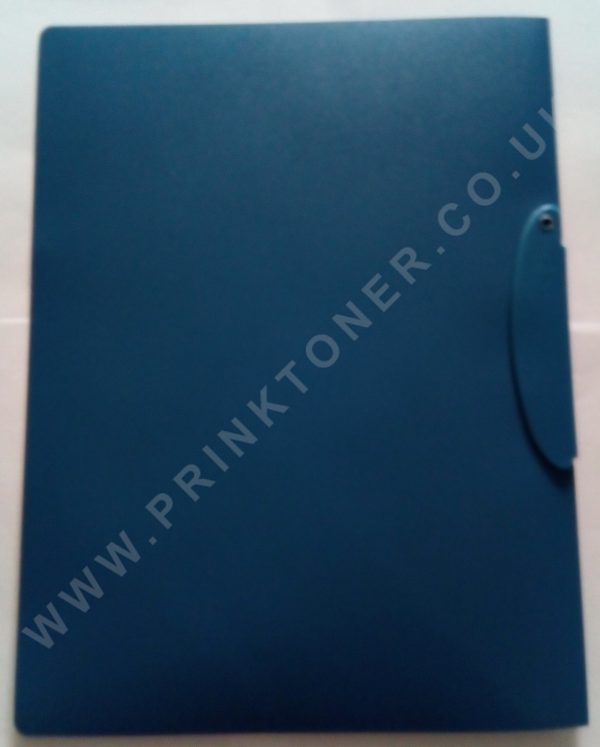 B shaped clip file folder