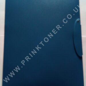 B shaped clip file folder