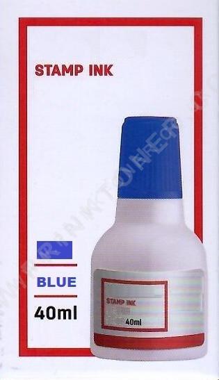 Stamp Ink Blue Stamp Ink Blue