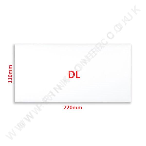 DL Envelopes White