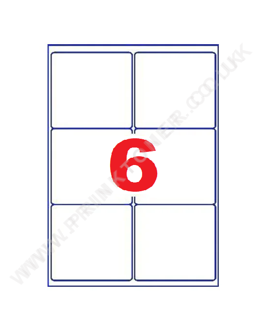 Labels 6 per A4 Sheet Labels 6 per A4 Sheet