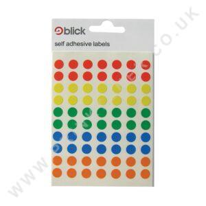 Coloured Labels Round