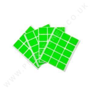Fluorescent Green 19x25mm Labels