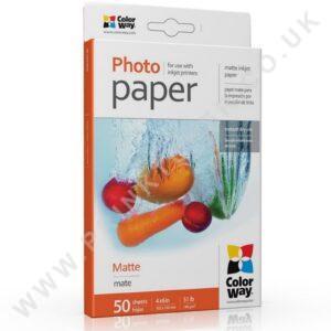 Photo Paper Matte 4" x 6"